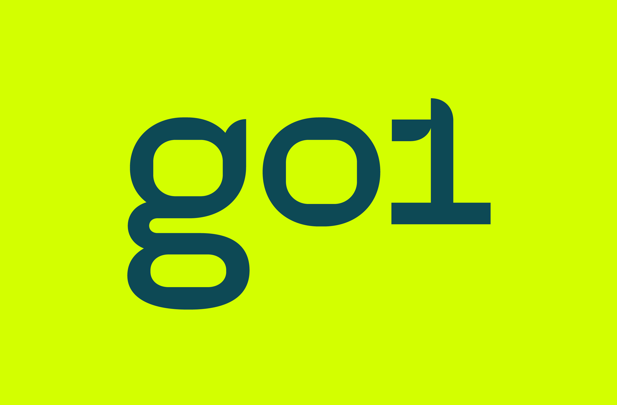 New Logo and Identity for Go1 by DesignStudio