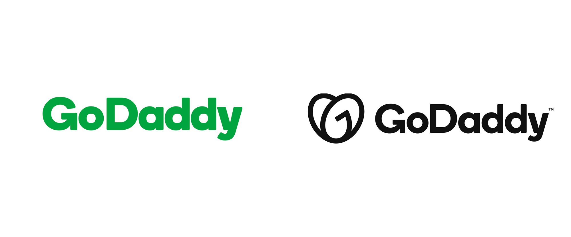 New Logo and Identity for GoDaddy done In-house
