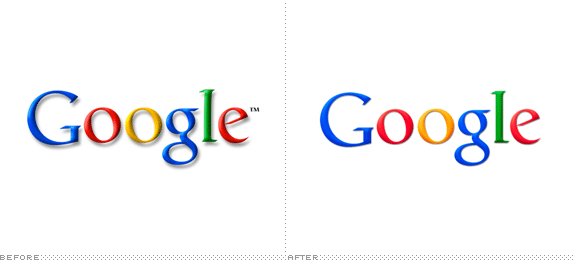 Google Logo, Before and After