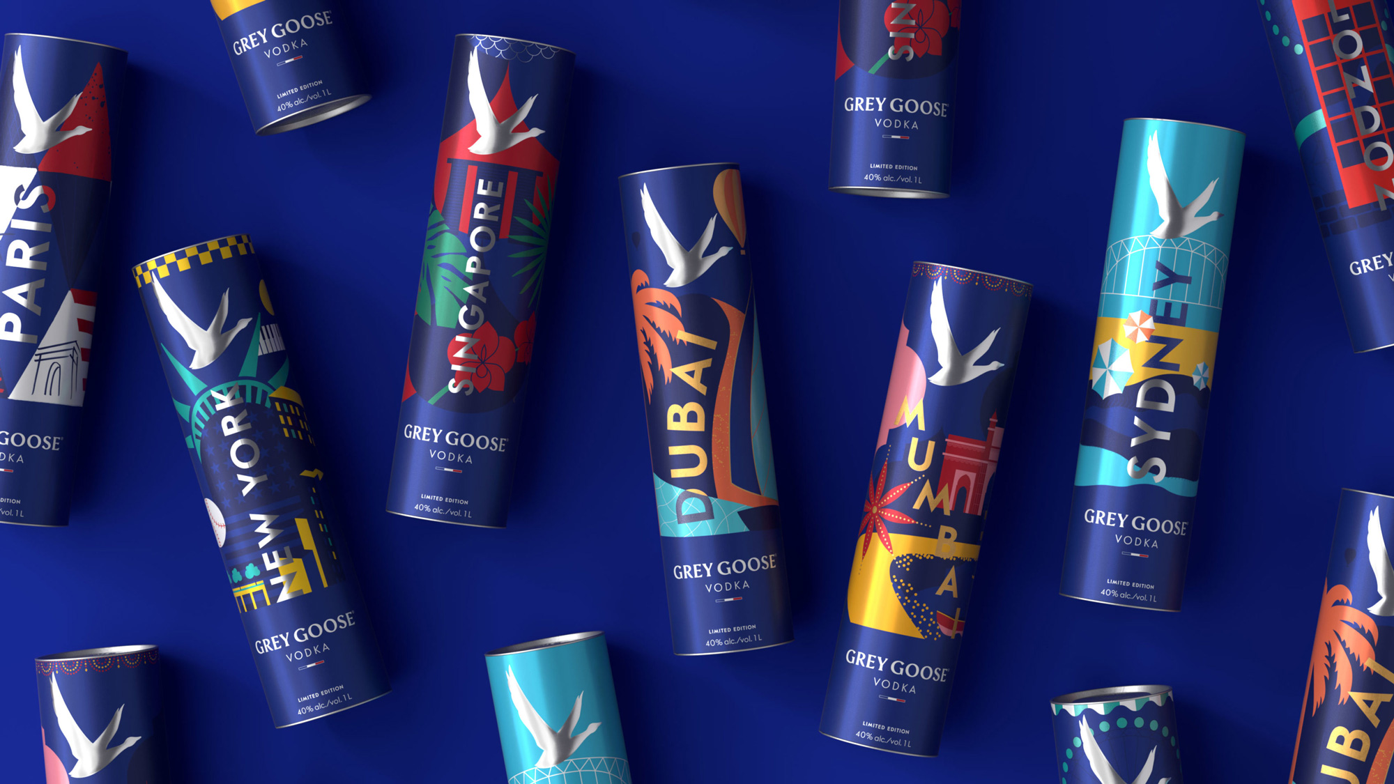 New Logo, Identity, and Packaging for Grey Goose by Ragged Edge