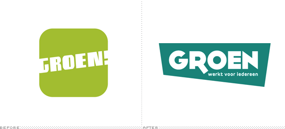 Groen Logo, Before and After