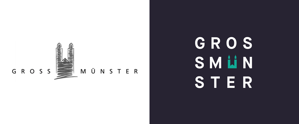 New Logo and Identity for Grossmünster by Moving Brands
