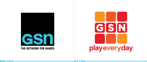GSN Logo, Before and After