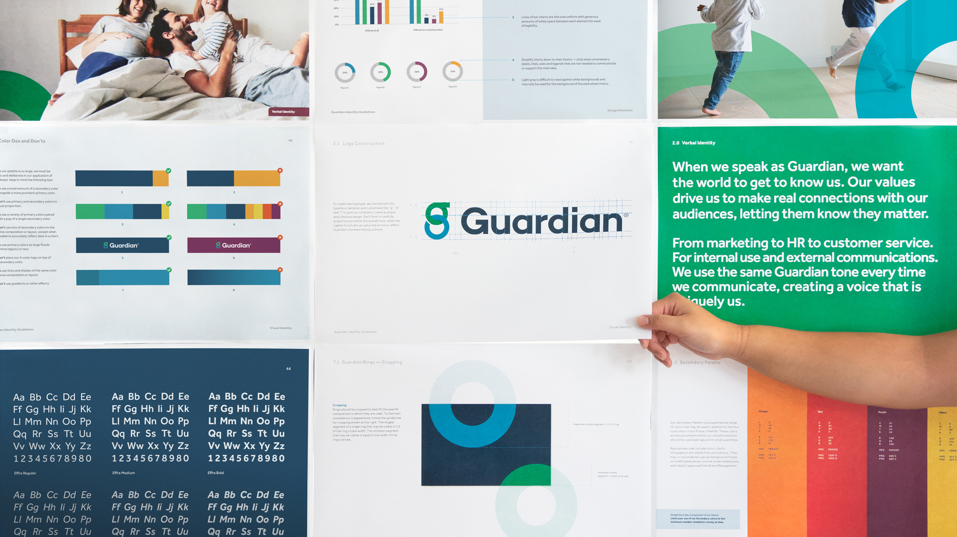 New Logo and Identity for Guardian by The Working Assembly