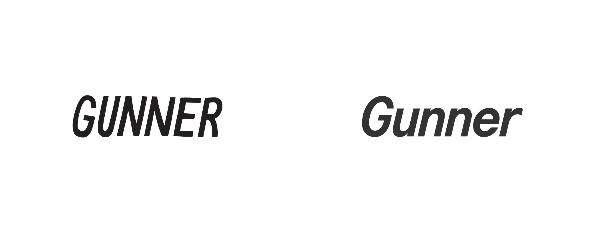 New Logo and Identity for Gunner by Stephen Kelleher