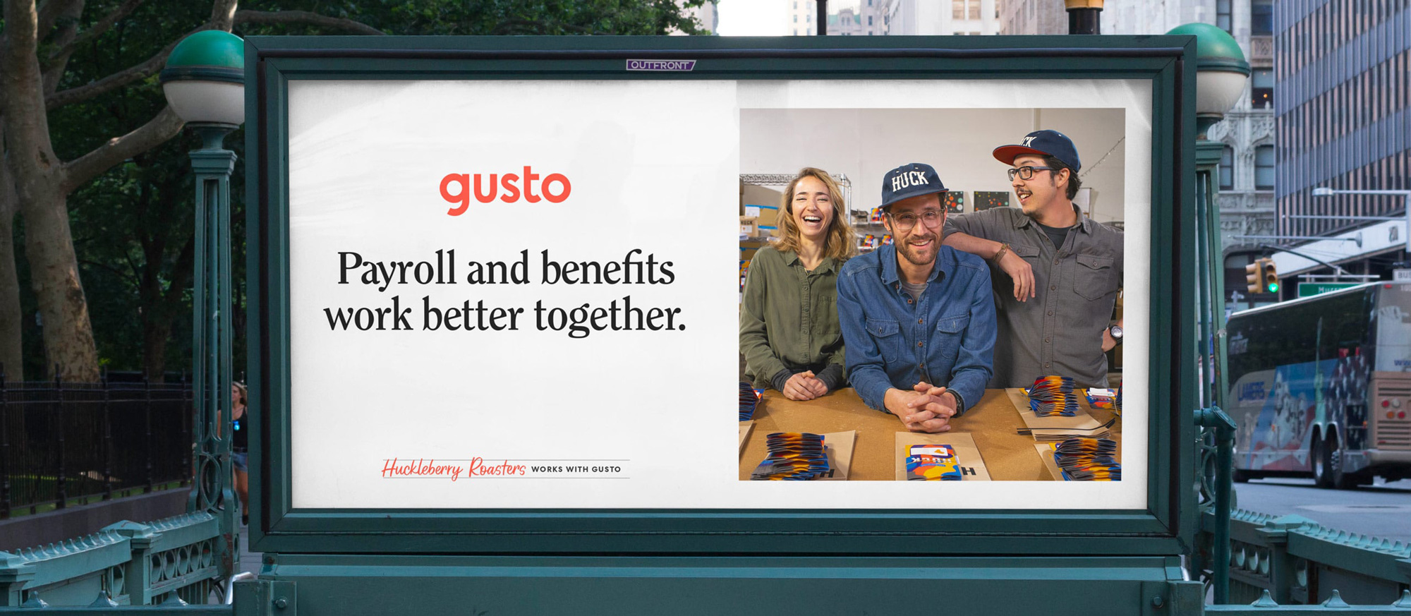New Logo and Identity for Gusto done In-house
