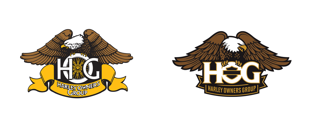 New Logo for Harley Owners Group by GS Design