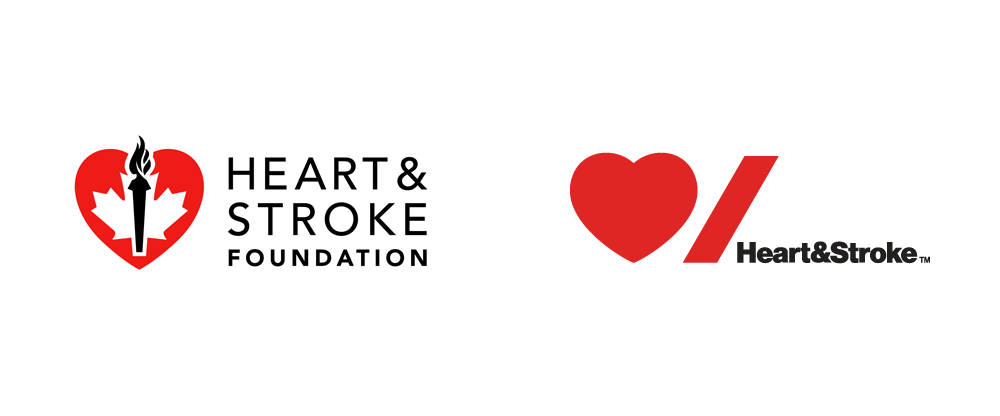 New Logo and Identity for Heart & Stroke by Pentagram