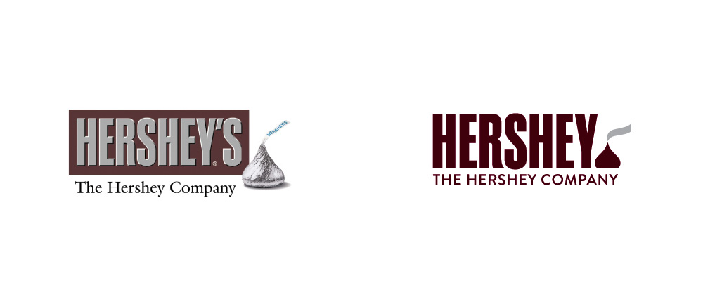 New Logo and Identity for The Hershey Company done In-house with goDutch