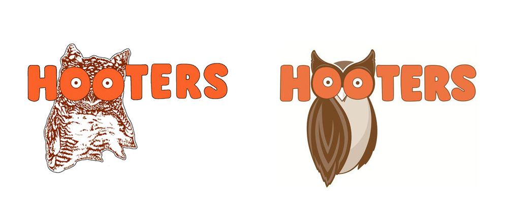 New Logo for Hooters by Sky Design