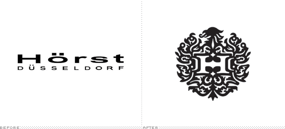 Horst Dusseldorf Logo, Before and After