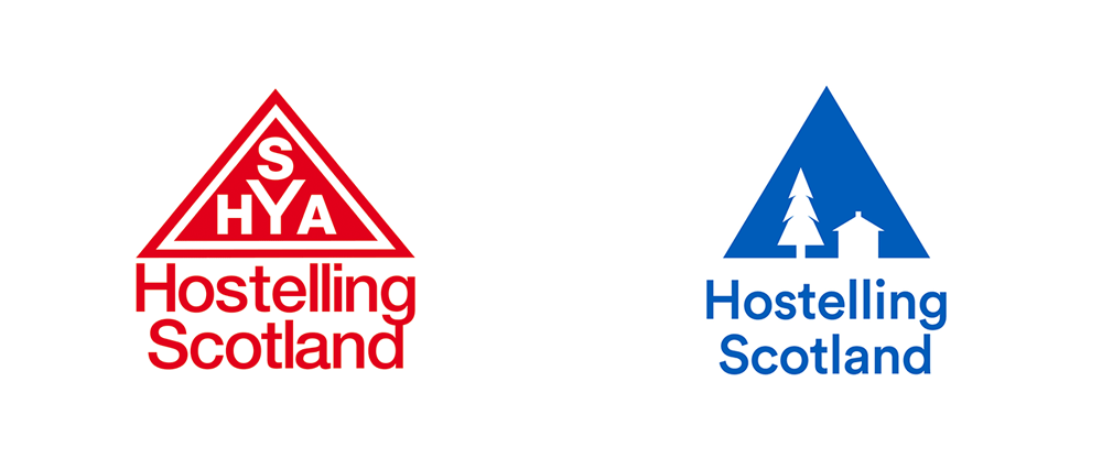New Logo and Identity for Hostelling Scotland by Frame