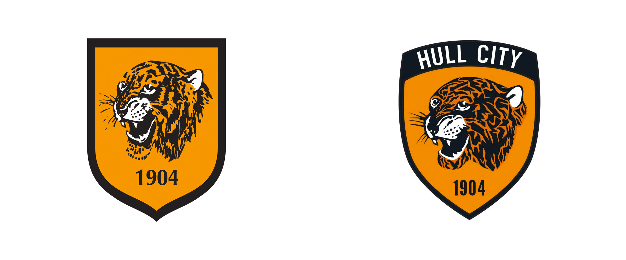 Brand New New Logo For Hull City Tigers