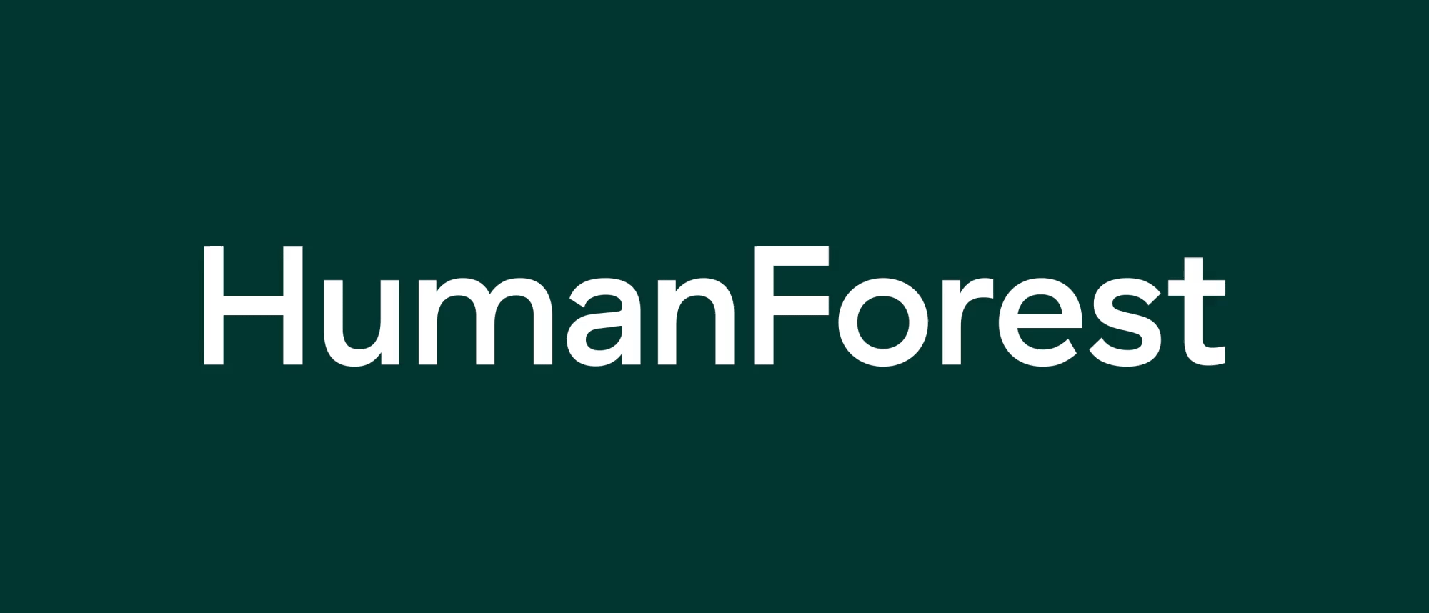New Logo and Identity for HumanForest by South