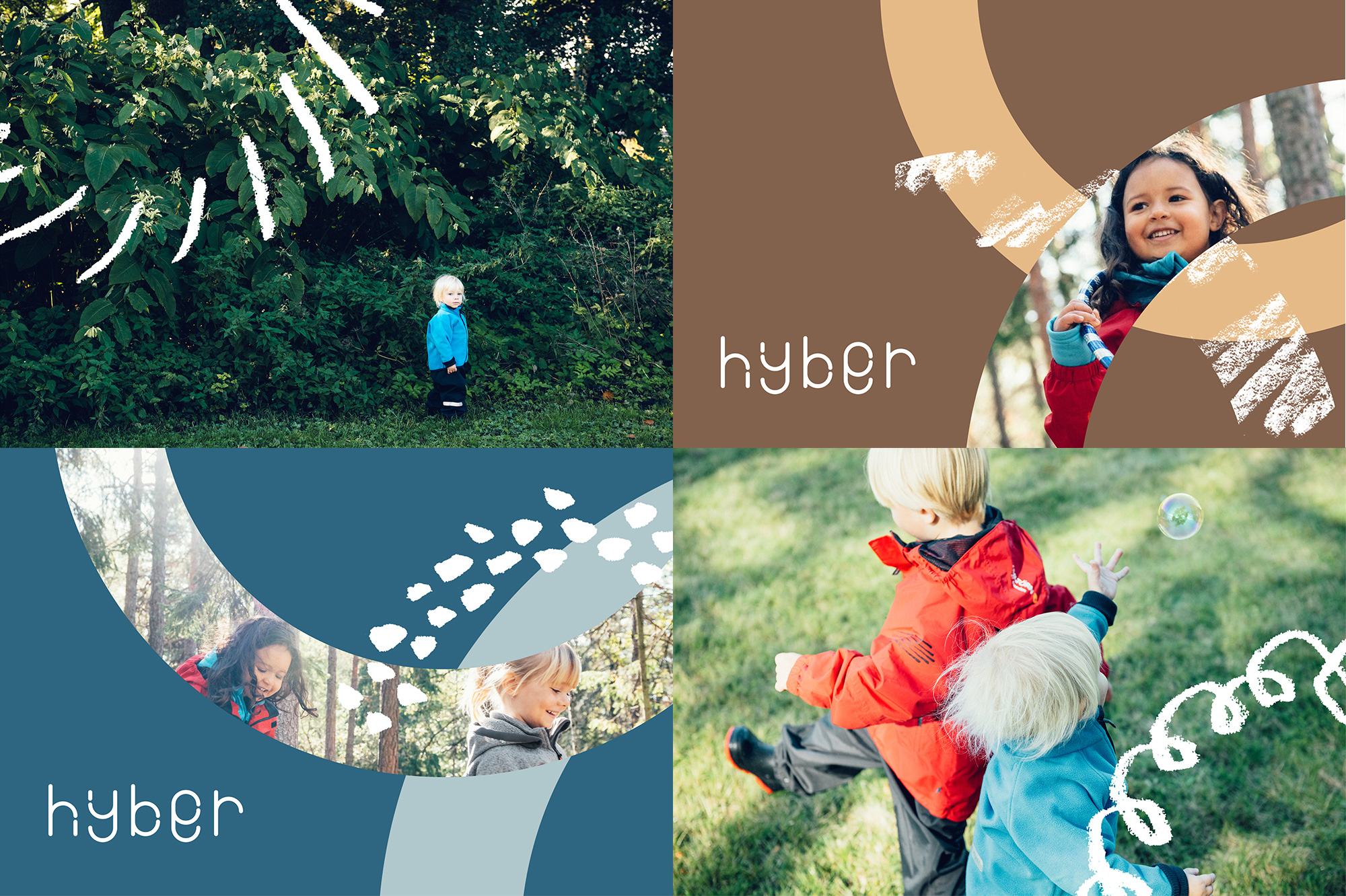 New Logo and Identity for Hyber by Bedow