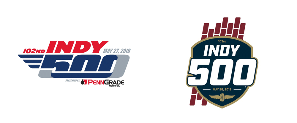 New Logo for Indy 500