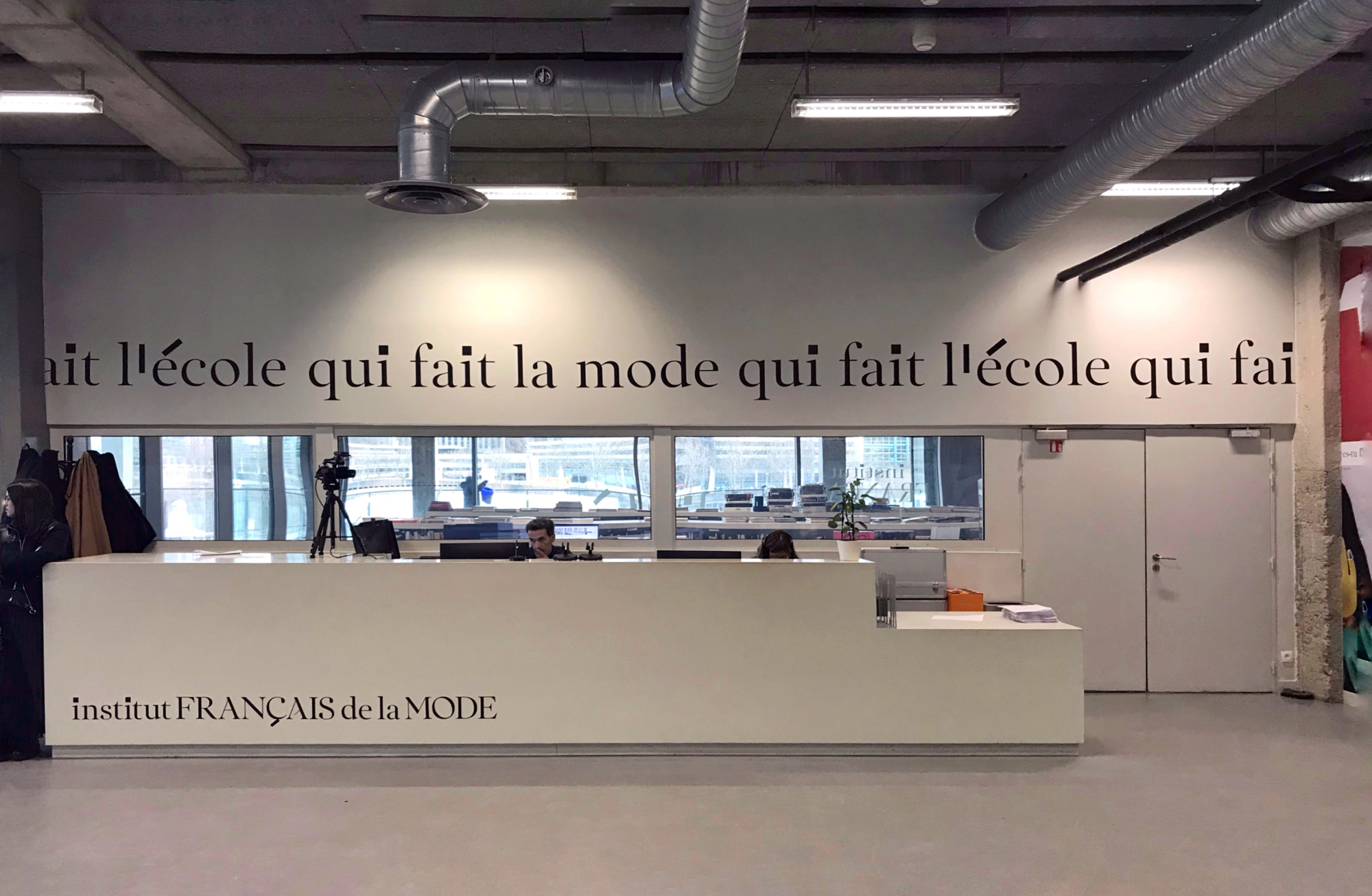 New Logo and Identity for Institut Français de la Mode by Base