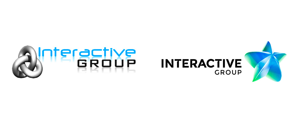 New Logo and Identity for Interactive Group by Brandient