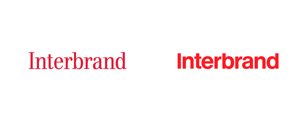 New Logo and Identity for Interbrand done In-house