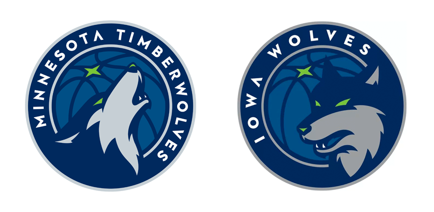 Iowa Wolves Logo