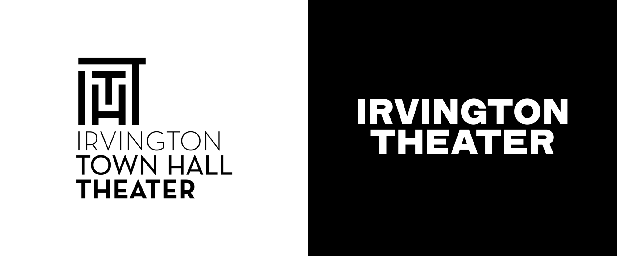 New Logo and Identity for Irvington Theater by A.A. Trabucco-Campos and Pràctica