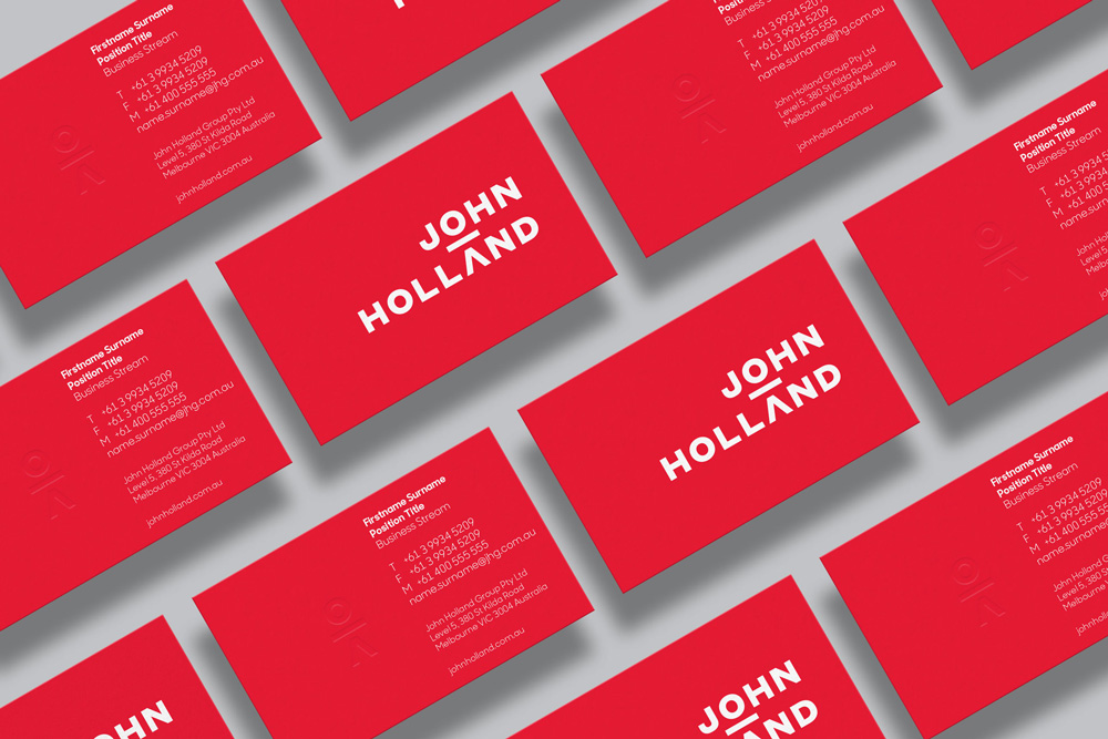 New Logo and Identity for John Holland by Frost* Design
