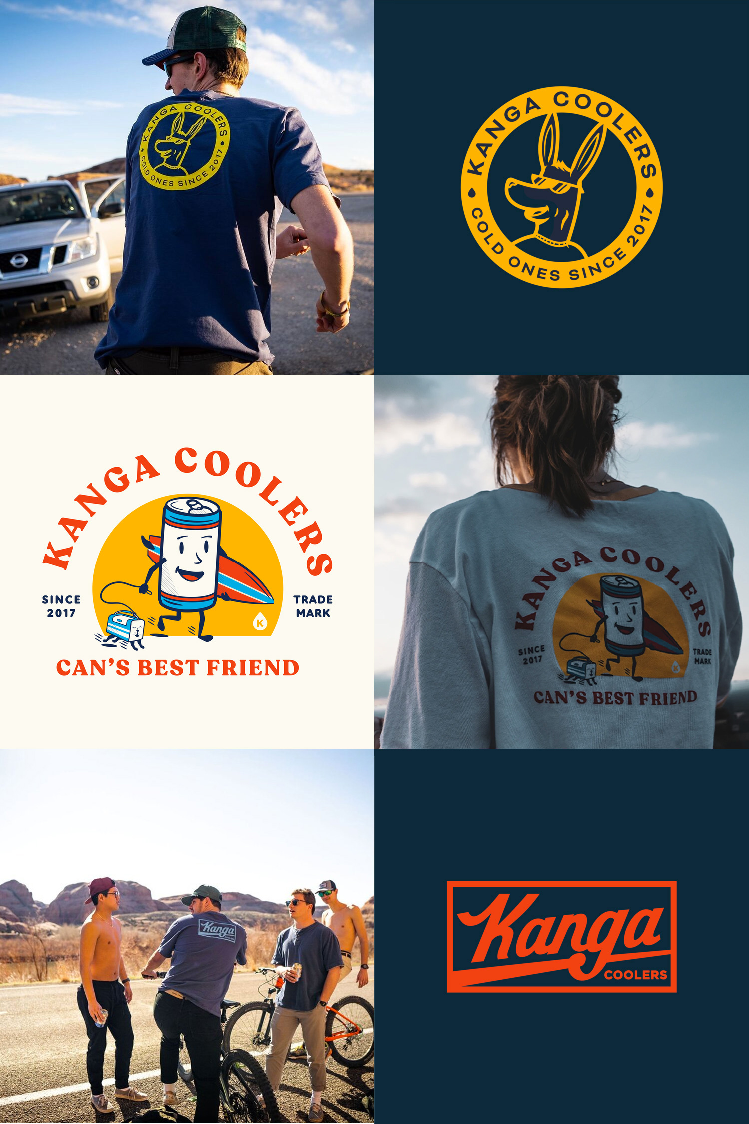 New Logo and Identity for Kanga by Chris Ganz Designs