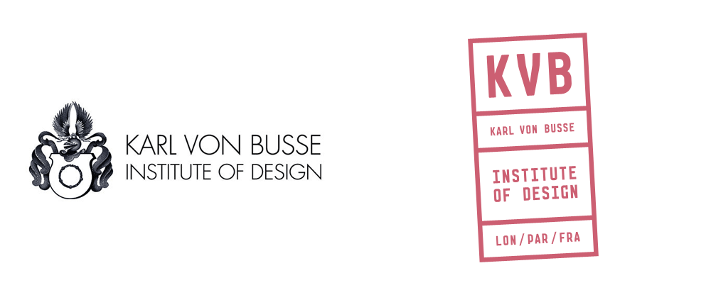 New Logo and Identity for Karl von Busse Institute of Design by Born & Raised