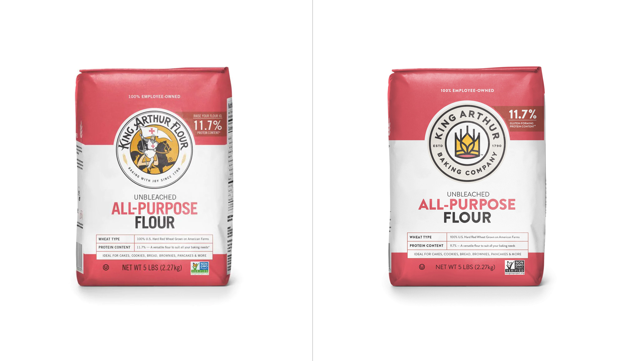 New Logo and Packaging for King Arthur Baking Company by Little