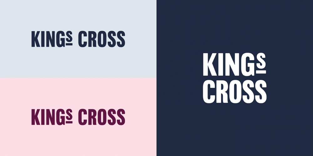 New Logo and Identity for King's Cross by SomeOne