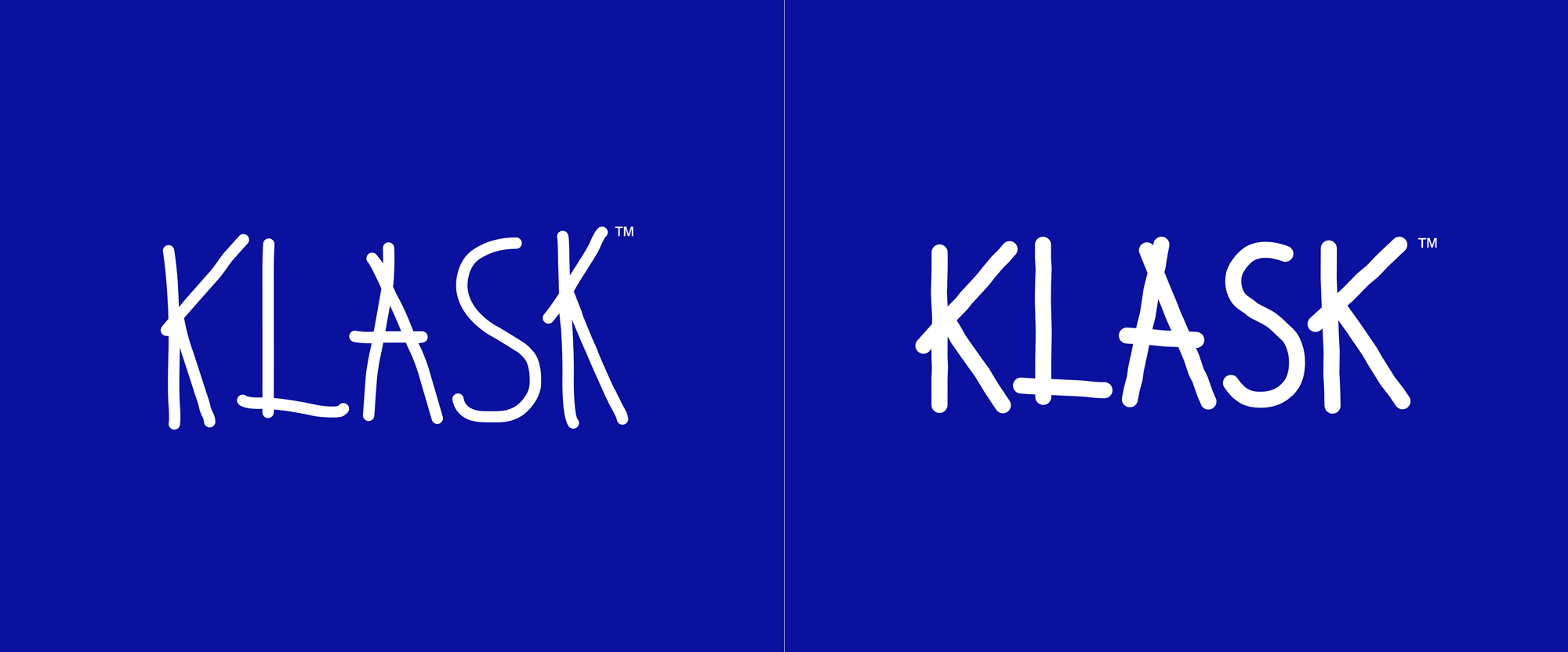 New Logo and Packaging for Klask by Robot Food