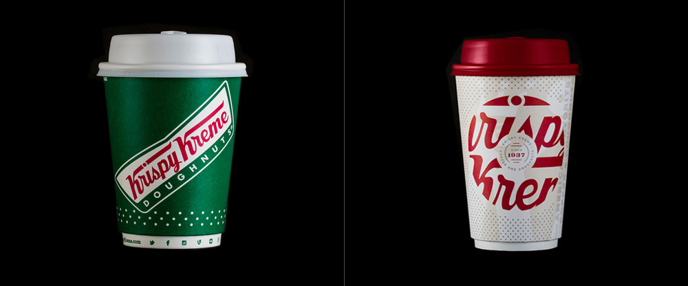 New Coffee Cup for Krispy Kreme by Device