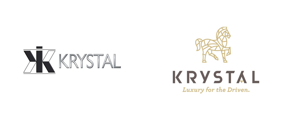 New Logo and Identity for Krystal by Gardner Design