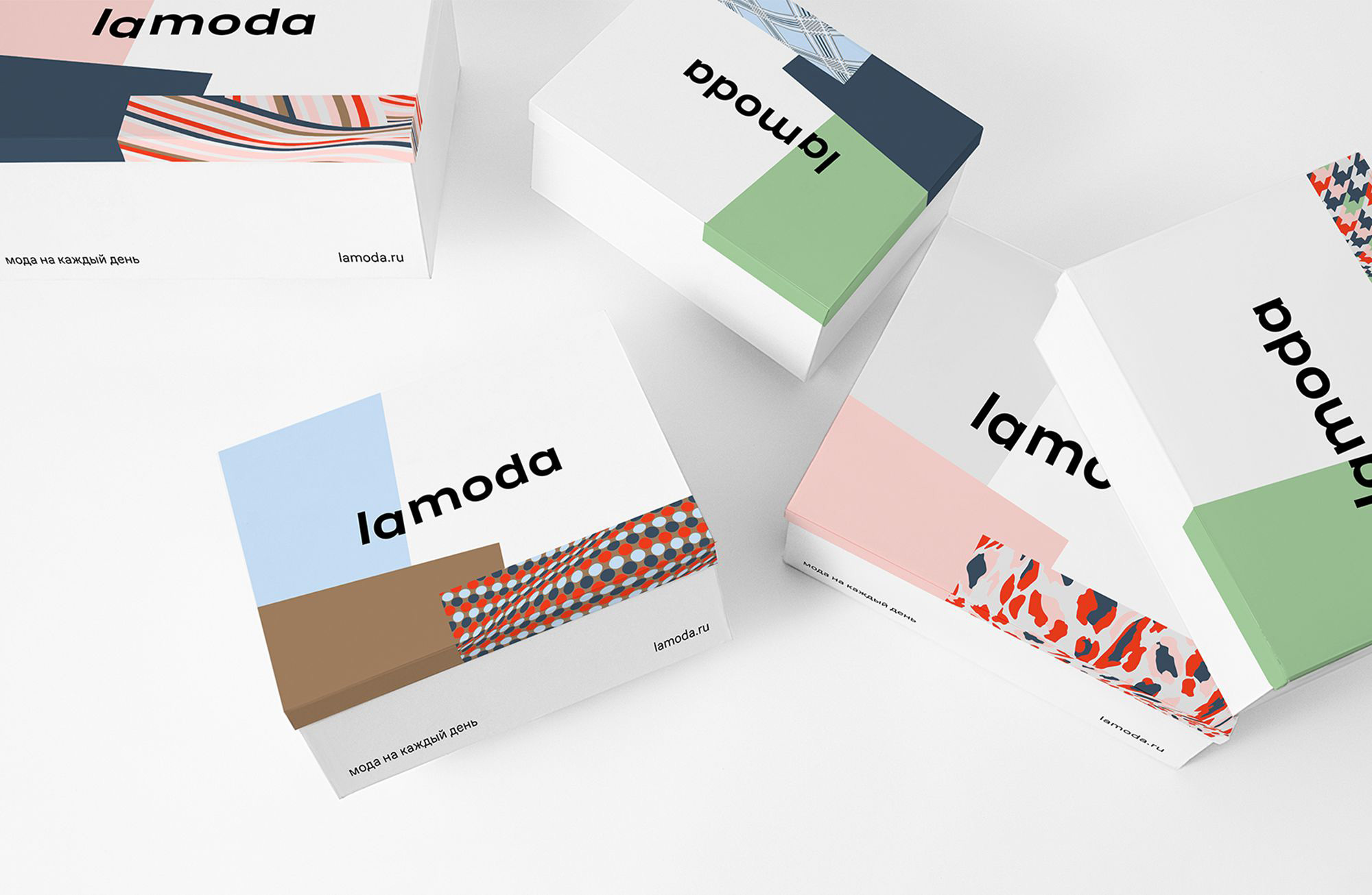 New Logo and Identity for lamoda by Shuka