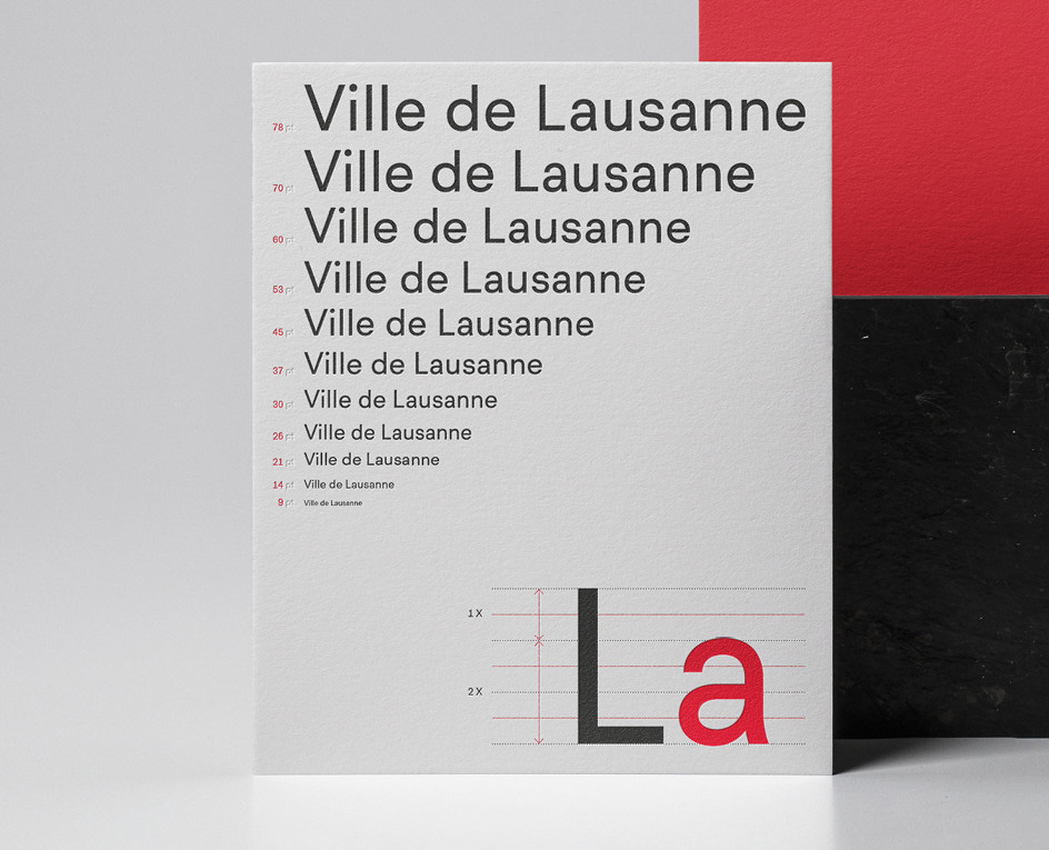 New Logo and Identity for City of Lausanne by Base