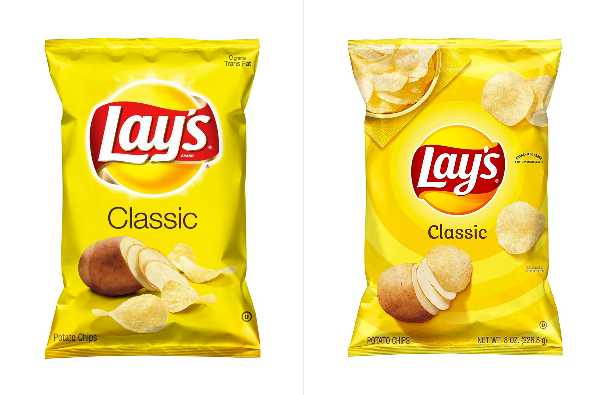 New Logo and Packaging for Lay's