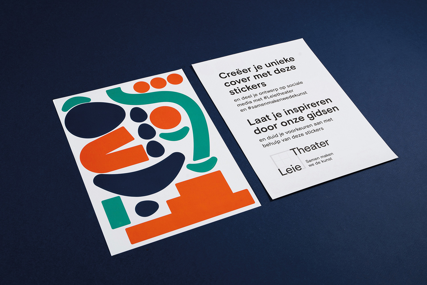 New Logo and Identity for Leietheater by DIFT