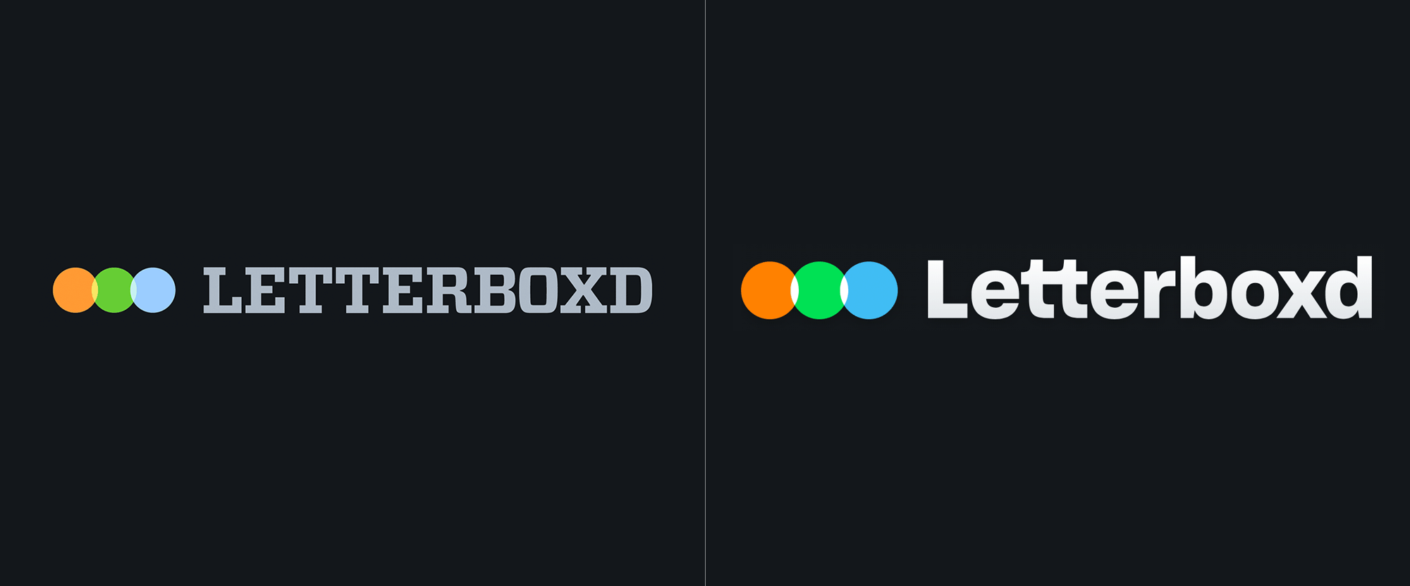 New Logo for Letterboxd done In-house