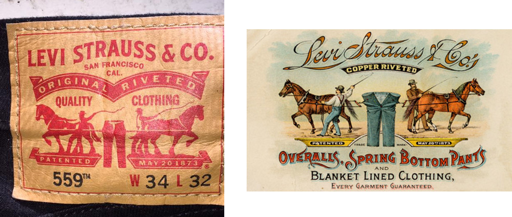 levi strauss co two horse brand