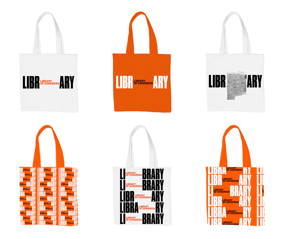 New Logo and Identity for Library of Congress by Pentagram