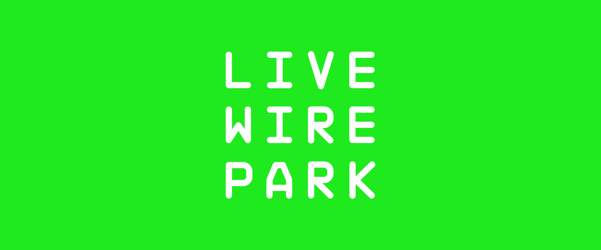 New Logo and Identity for Live Wire Park by Self-titled