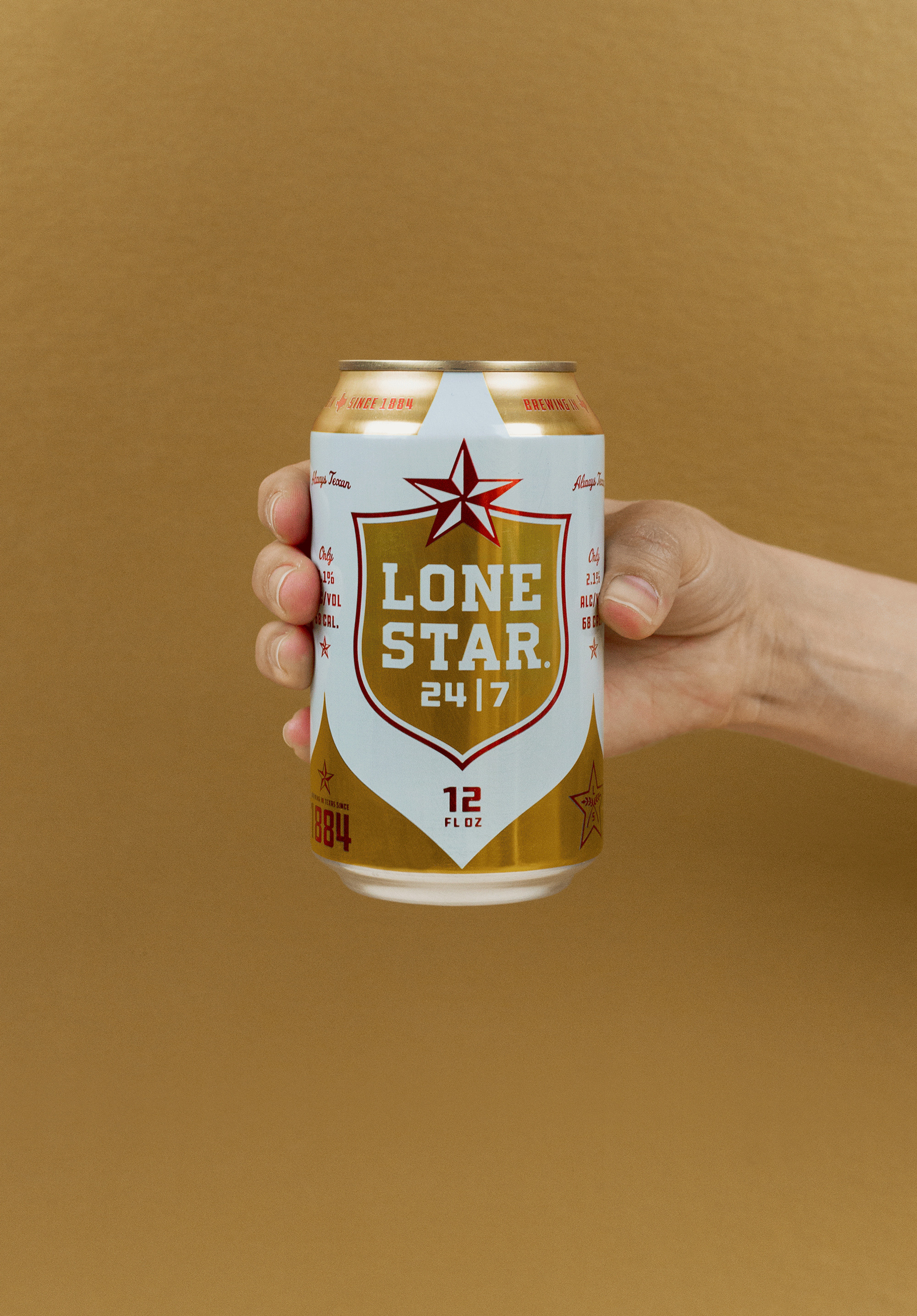 New Logo, Identity, and Packaging for Lone Star Brewery by Switch