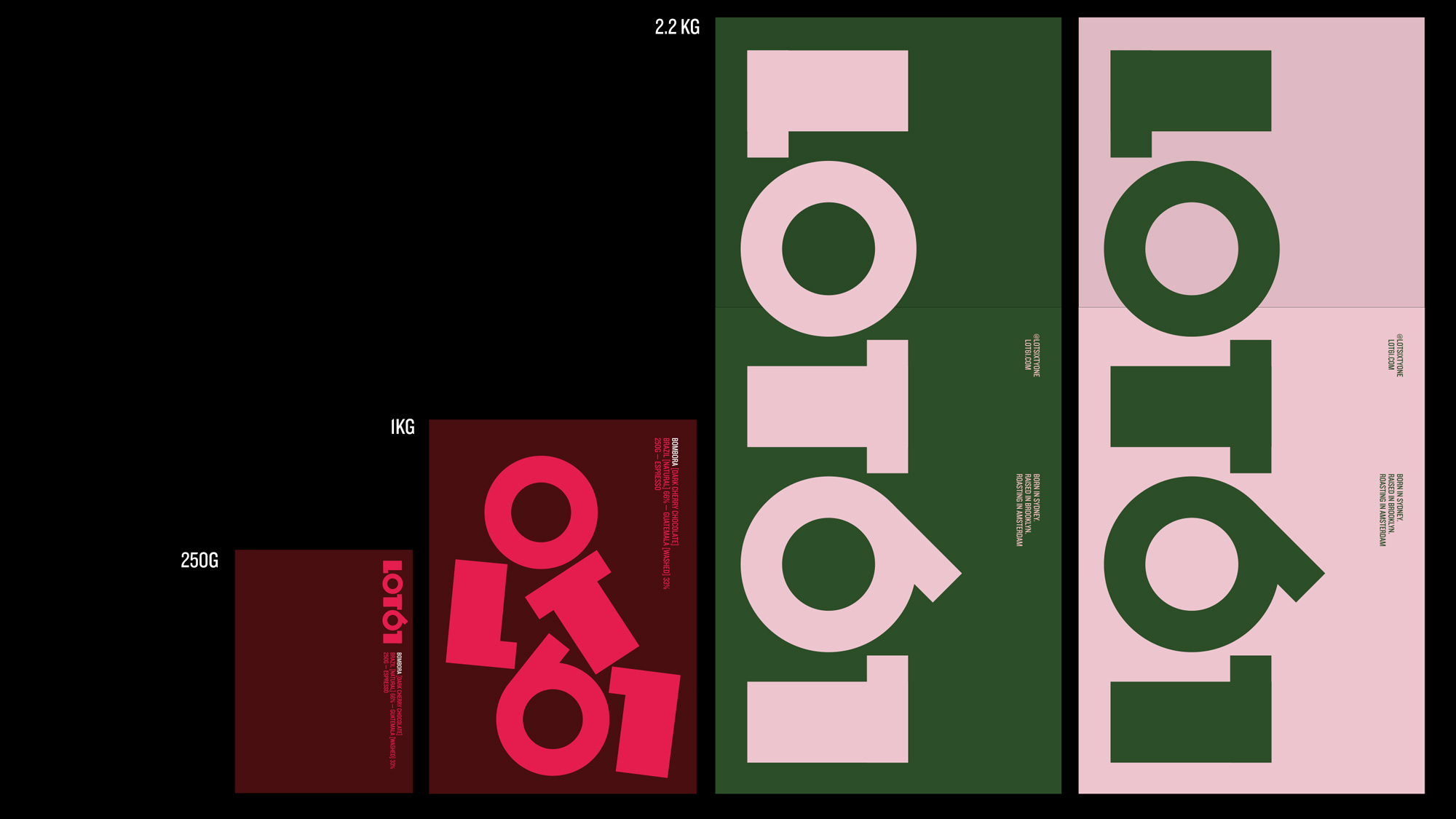 New Logo and Identity for Lot61 by Smörgåsbord