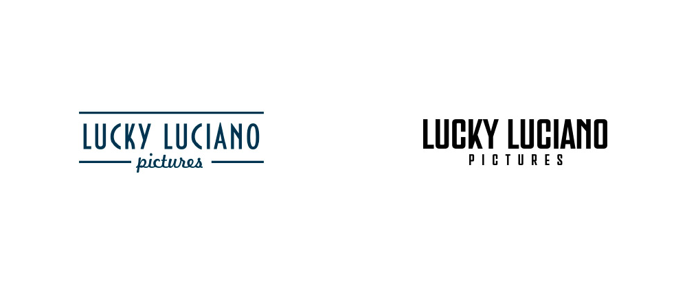 New Logo and Identity for Lucky Luciano Pictures by Michał Markiewicz