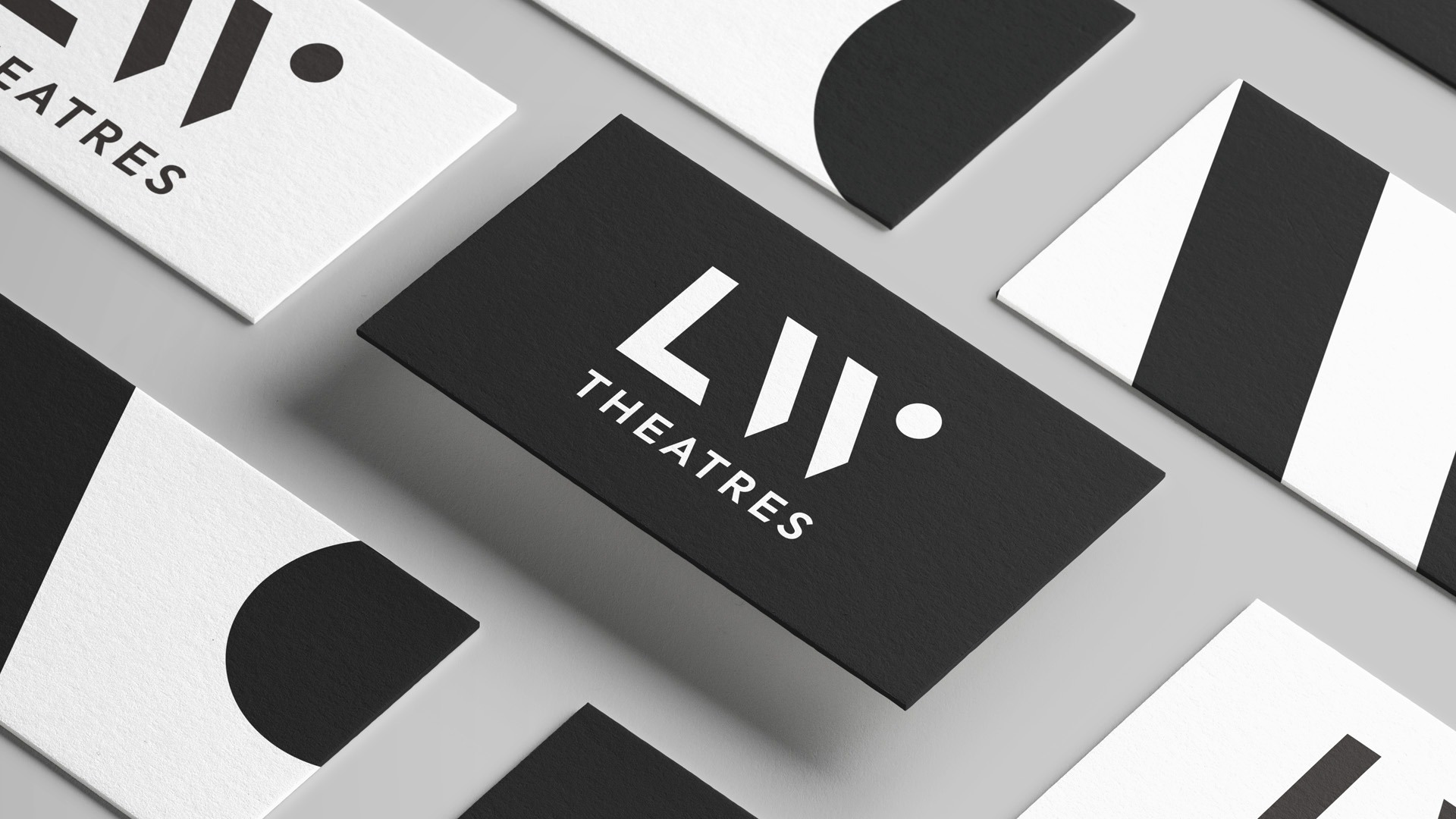New Logo and Identity for LW Theatres by Elmwood