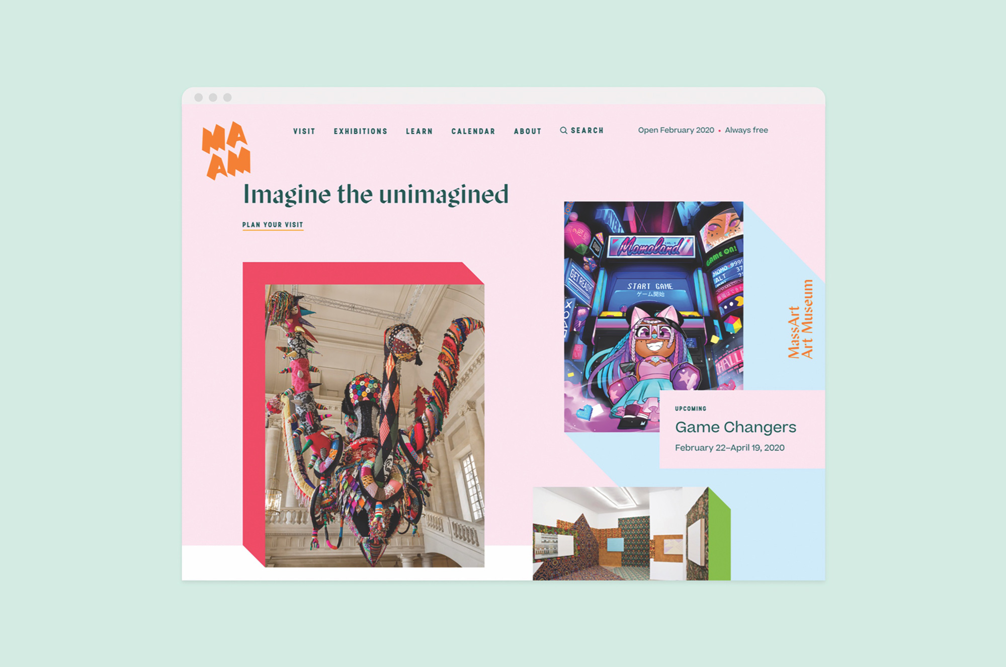 New Logo and Identity for MAAM by Moth Design