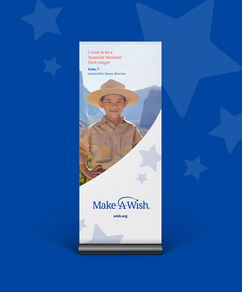 New Logo and Identity for Make-A-Wish by Rule29