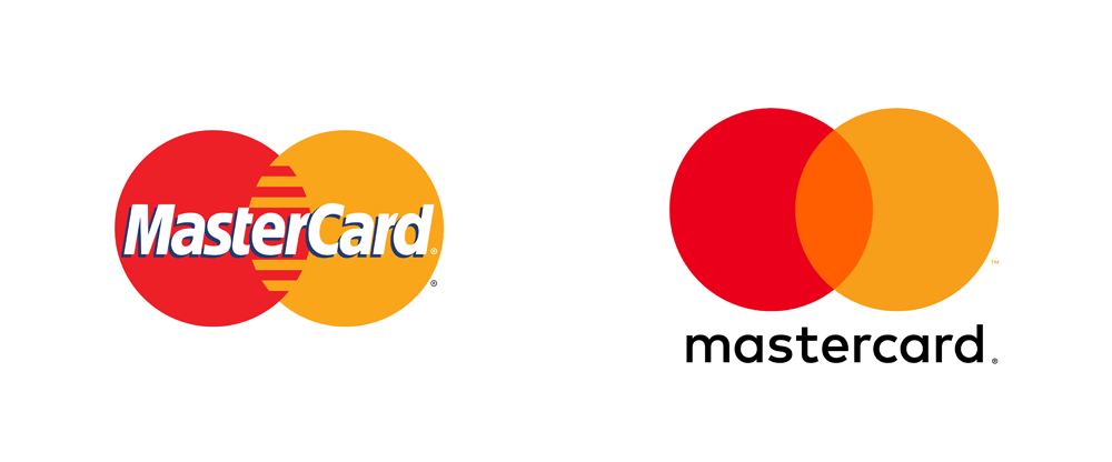 Resultado de imagen para mastercard logo old vs new