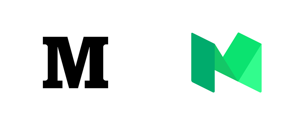 New Logo for Medium done In-house with PSY/OPS