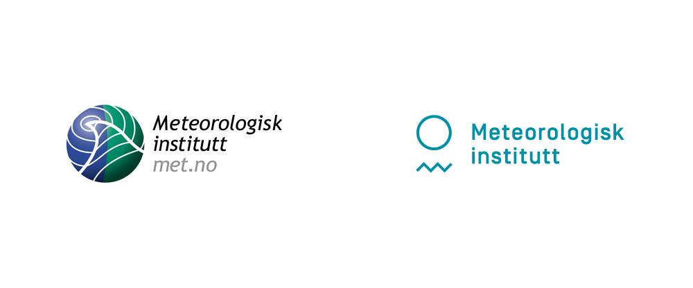 New Logo and Identity for Meteorologisk Institutt by Neue